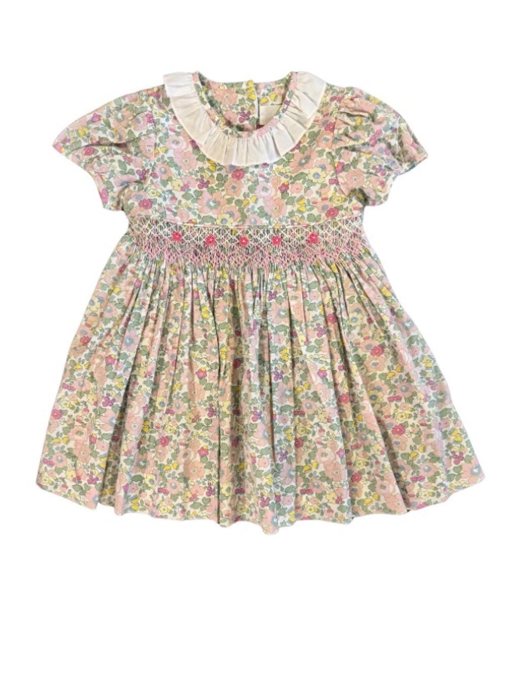 Eliza James Kids Smocked Floral Dress Girls 3T NWT 🌸✨